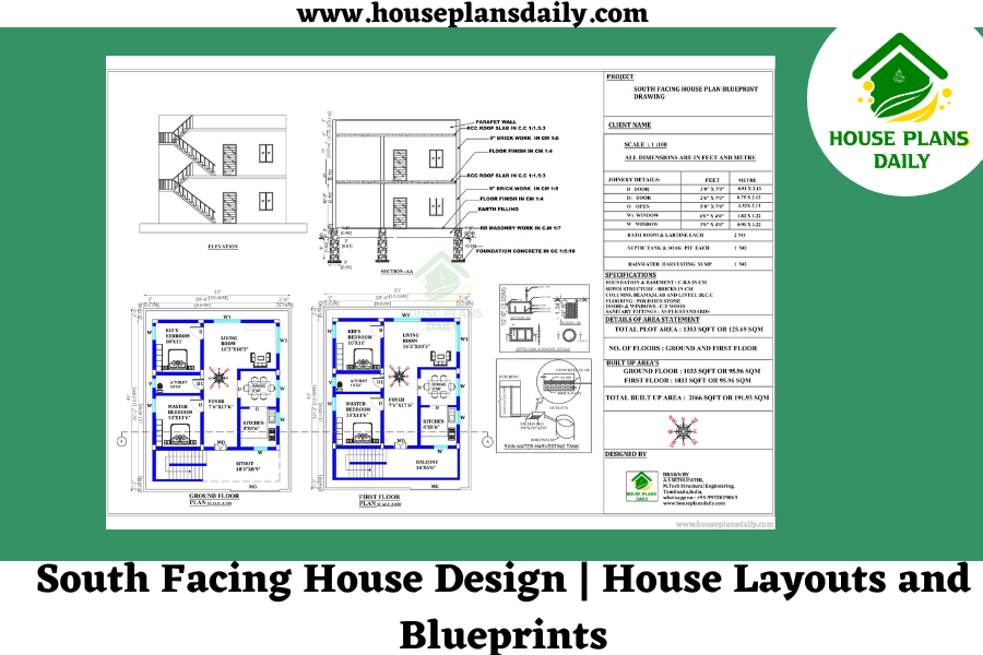 South Facing House Design | House Layouts and Blueprints