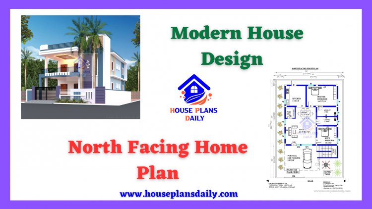 Modern House Design | North Facing Home Plan