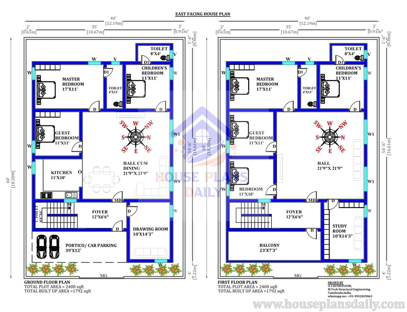 40x60-house-plan-two-story-building-2400-sq-ft-house-houseplansdaily