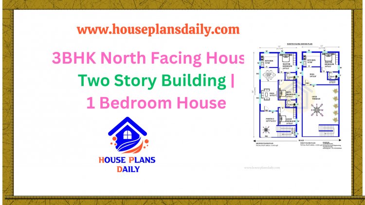 3BHK North Facing House | Two Story Building | 1 Bedroom House
