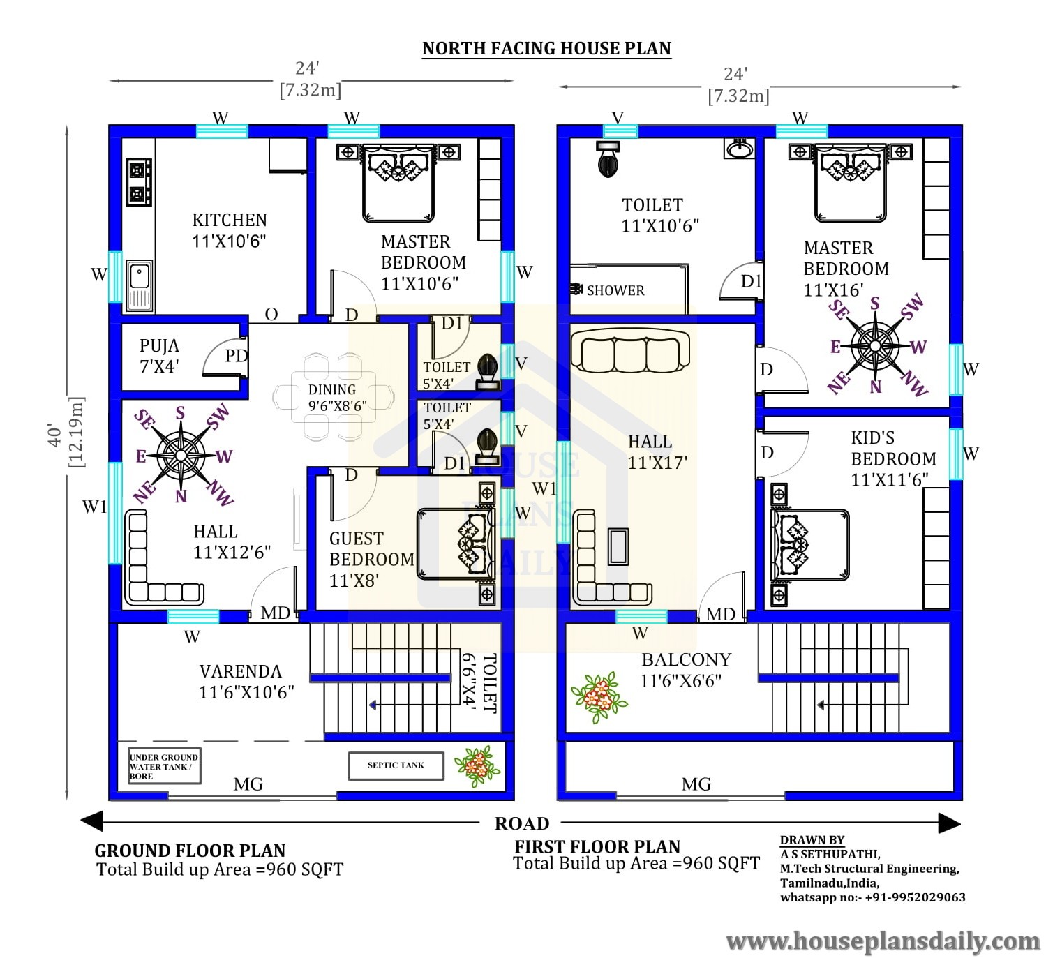 24x40-north-facing-home-plan-with-vastu-houseplansdaily