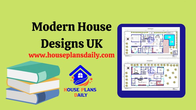 3 Bed House Plans UK | 7000 sq ft Modern House Plans | UK House Plans