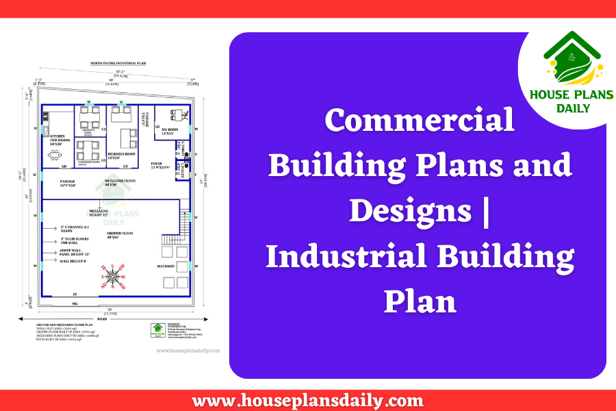 Commercial Building Plans and Designs | Industrial Building Plan